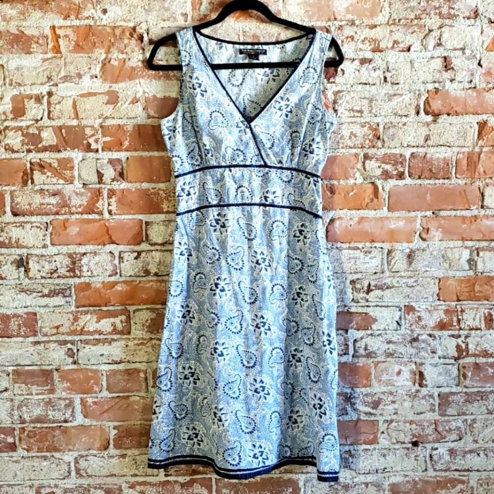 Lightweight Ralph Lauren Polo Wrap Top Sundress with Ribbon Detail